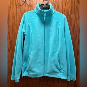 Blue Fleece Columbia Jacket